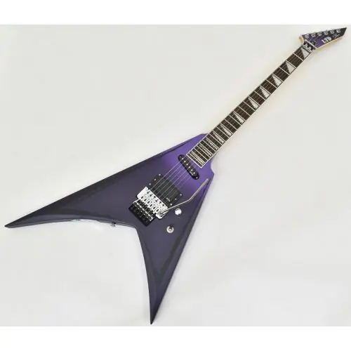 ESP LTD Alexi Laiho Ripped Pinstripes Purple Fade Satin B-Stock sku number LALEXIRIPPED-B