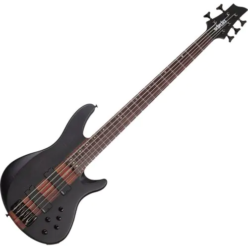 Schecter CB-5 Charles Berthoud Bass See Thru Black Satin sku number SCHECTER2873