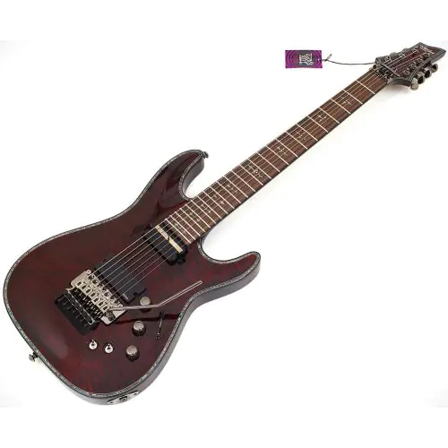 Schecter Hellraiser C-7 FR S Guitar Black Cherry B-Stock 0826 sku number SCHECTER1829-B0826