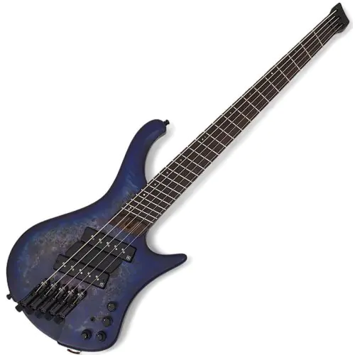 Ibanez EHB1505MS Headless 5 String Bass Pacific Blue Burst Flat B-Stock sku number EHB1505MSPLF-B9932