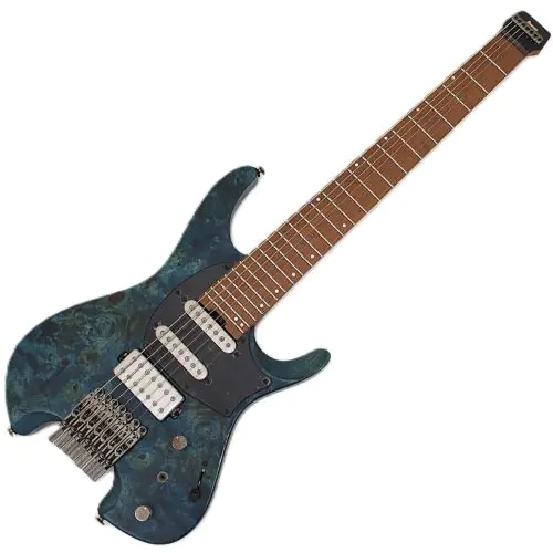Ibanez Q547PB Headless 7 String Guitar Cosmic Blue B-Stock sku number Q547PBCOL-B8603