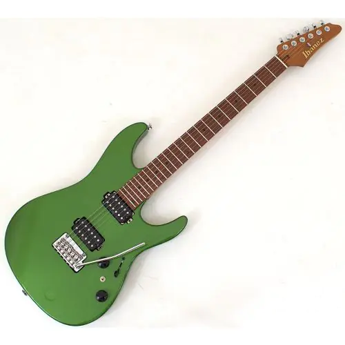 Ibanez AZ2402 AGM Prestige Guitar Apple Green Metallic B-Stock sku number AZ2402AGM-B9675