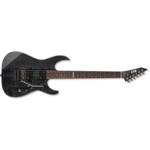 ESP LTD M-100FM Guitar in See-Through Black B-Stock sku number LM100FMSTBLK.B