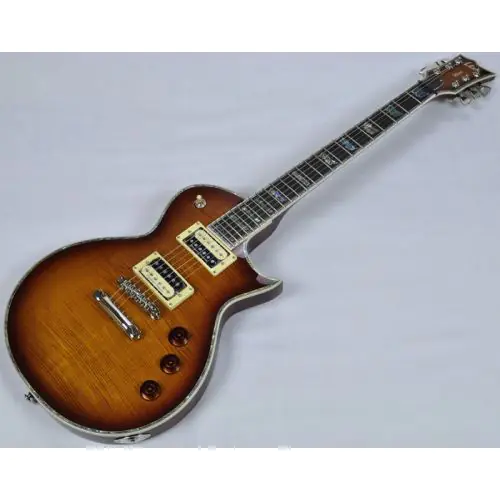 ESP LTD Deluxe EC-1000FM Electric Guitar in Amber Sunburst B-Stock sku number LEC1000ASB.B