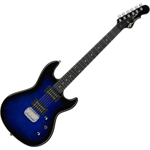 G&L Tribute Superhawk Deluxe Jerry Cantrell Signature Electric Guitar Blueburst sku number TI-JC2D-BLB-E