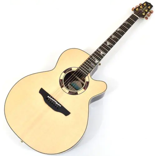 Takamine TSF48C Sante Fe NEX Legacy Series Acoustic Guitar in Gloss Natural Finish sku number TAKTSF48C