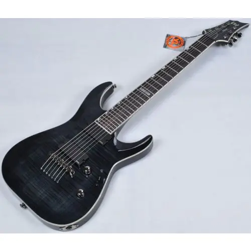 ESP LTD Deluxe H-1007 Electric Guitar in See Through Black B-Stock sku number LH1007STBLK.B