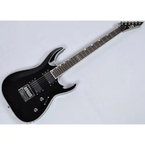 ESP LTD Deluxe MH-1000ET Evertune Electric Guitar in Black B-Stock sku number LMH1000ETBLK.B