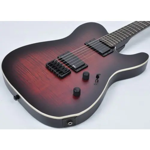 ESP LTD TE-406 FM Electric Guitar in Dark Brown Sunburst Satin B-Stock sku number LTE406FMDBSBS.B