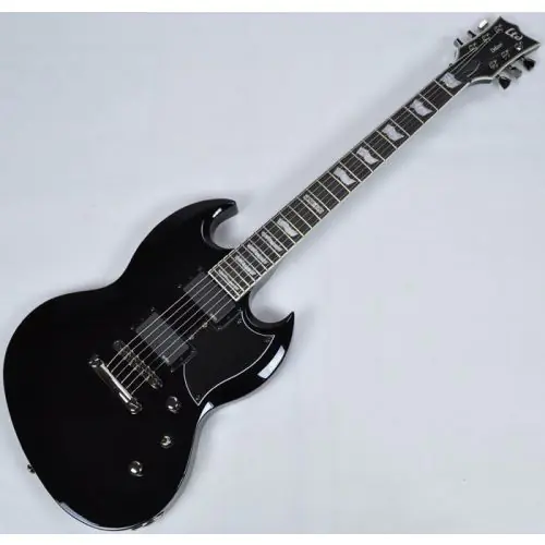 ESP LTD Deluxe Viper-1000 Electric Guitar in Black B-Stock sku number LVIPER1000BLK.B