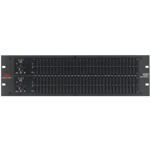 dbx 1231 Dual Channel 31-Band Equalizer sku number DBX1231V