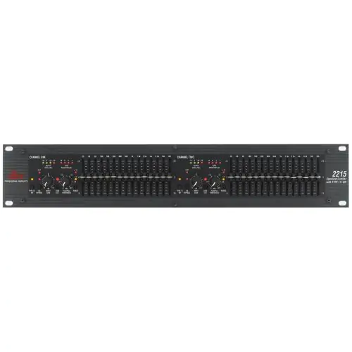 dbx 2215 Graphic Equalizer/Limiter with Type III sku number DBX2215V