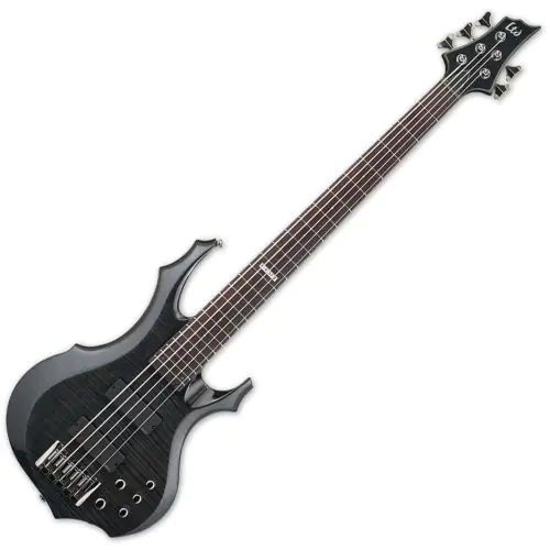 ESP LTD F-415FM Bass in See-Through Black sku number LF415FMSTBLK