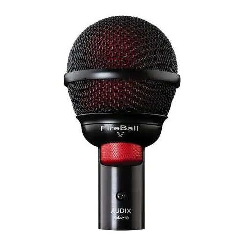Audix Fireball-V Volume Controlled Microphone for Harmonica and sku number 54924