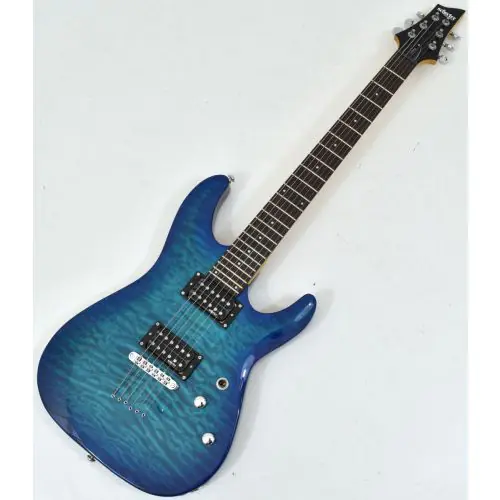 Schecter C-6 Plus Electric Guitar Ocean Blue Burst sku number SCHECTER443