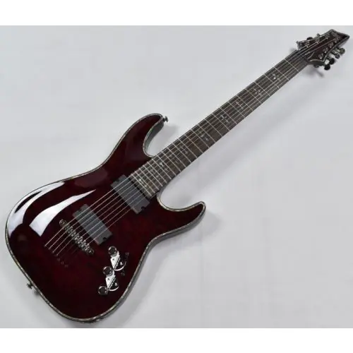 Schecter Hellraiser C-7 Electric Guitar Black Cherry sku number SCHECTER1792