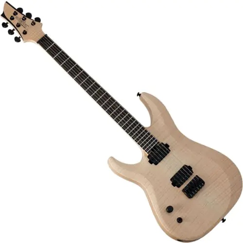 Schecter Signature Keith Merrow KM-6 MK-II Left-Handed Electric Guitar Natural Pearl sku number SCHECTER264