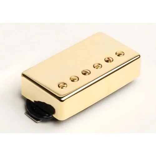 Seymour Duncan Humbucker SH-2n Jazz Model Neck Pickup Gold Cover sku number 11102-01-Gc