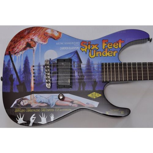 ESP LTD Six Feet Under Limited Horror Series Electric Guitar with case