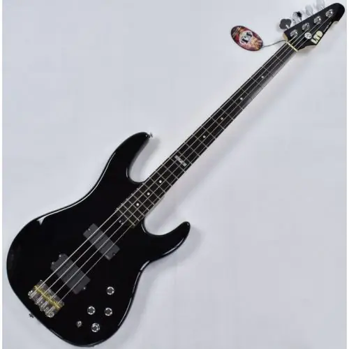 ESP LTD Surveyor 414 4 String Electric Bass in Black sku number LSURV414QMBLK