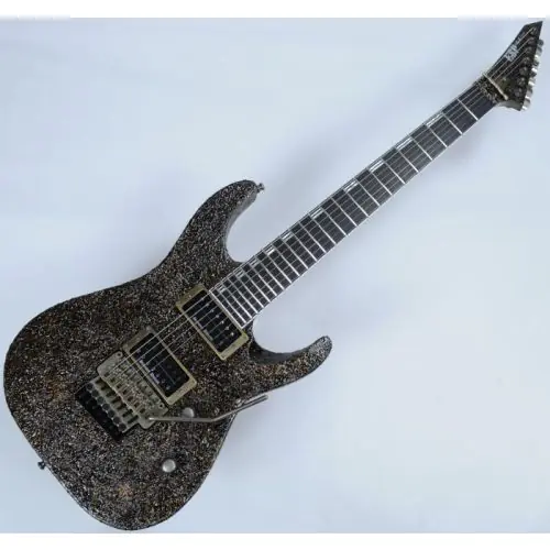 ESP M-II 7 String Exhibition Japan Custom Shop Guitar in Rusty Iron sku number 3961EX1621