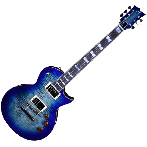 ESP USA Eclipse Limited Edition Electric Guitar in Violet Shadow sku number EUSECFMVSHS