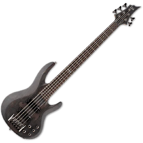 ESP LTD B-205SM Electric Bass in See Thru Black Satin sku number LB205SMSTBLKS