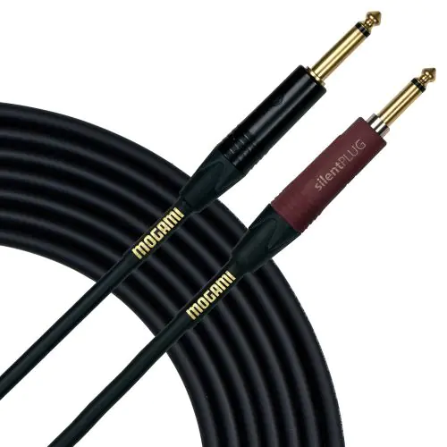 Mogami Gold Instrument Silent S Cable 10 ft. sku number GOLD INST SILENT S 10