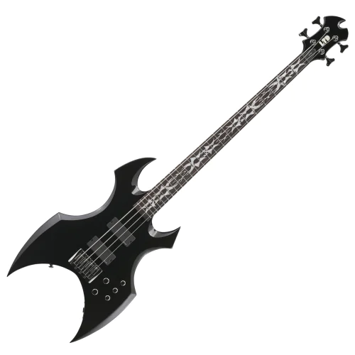 ESP LTD AX-404 Electric Bass in Black B-Stock sku number LAX404BLK.B