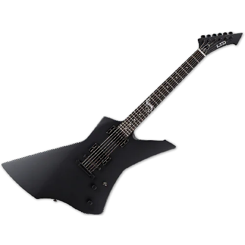 ESP LTD James Hetfield Snakebyte Electric Guitar in Black Satin sku number LSNAKEBYTEBLKS