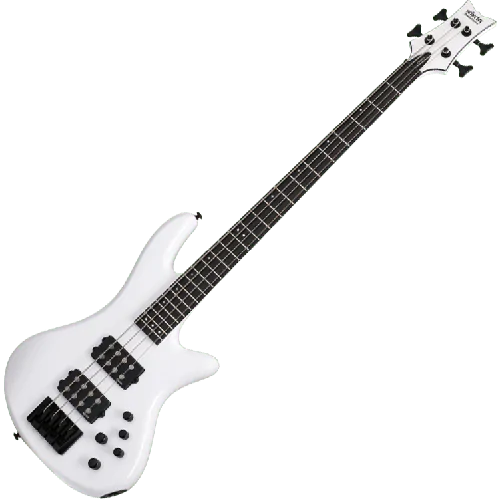 Schecter Stiletto Stage-4 Electric Bass Gloss White sku number SCHECTER2480