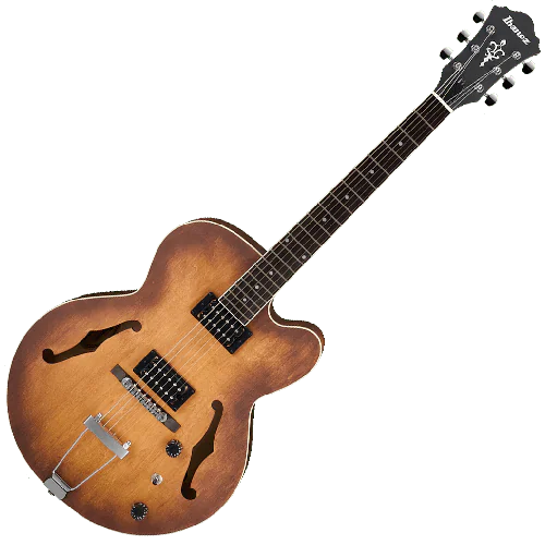 Ibanez Artcore AF55TF Hollow Body Electric Guitar in Tobacco Flat Finish sku number AF55TF