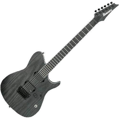 Ibaenz FR IRON LABEL FRIX6FEAH Electric Guitar in Charcoal Stained Flat sku number FRIX6FEAHCSF