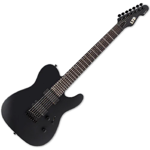 ESP LTD TE-417 Electric Guitar in Black Satin sku number LTE417BLKS