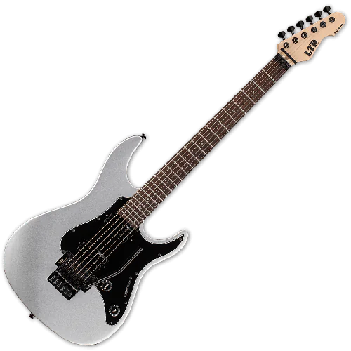 ESP LTD SN-200FR Electric Guitar in Metallic Silver sku number LSN200FRRMS