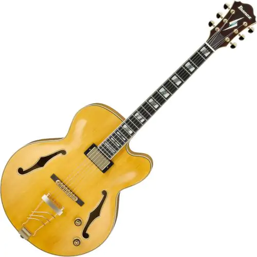 Ibanez Signature Pat Metheny PM2 Hollow Body Electric Guitar Antique Amber sku number PM2AA