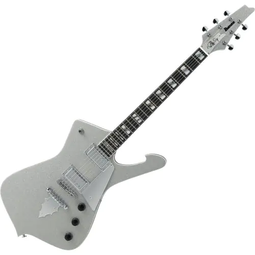 Ibanez Paul Stanley Signature PS120SP Electric Guitar Silver Sparkle sku number PS120SPSSP