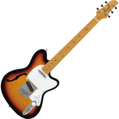 Ibanez Talman Standard TM302HM Semi-Hollow Electric Guitar Tri Fade Burst sku number TM302HMTFB