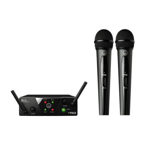 AKG WMS40 Mini Dual Vocal Set - Channels A/B sku number 3350X00050