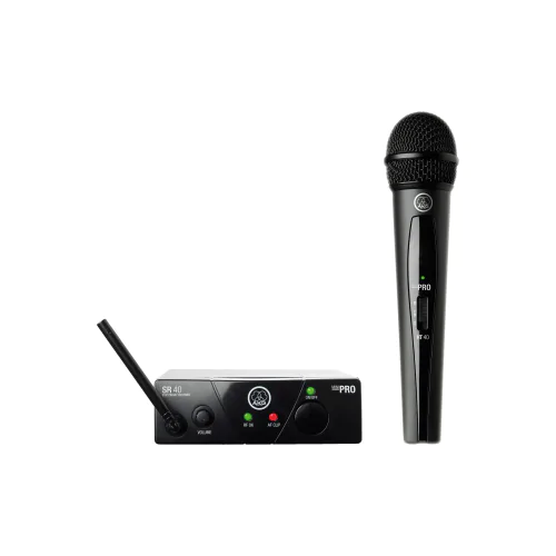 AKG WMS40 Mini Single Vocal Set Wireless Microphone System - Band A sku number 3347X00110