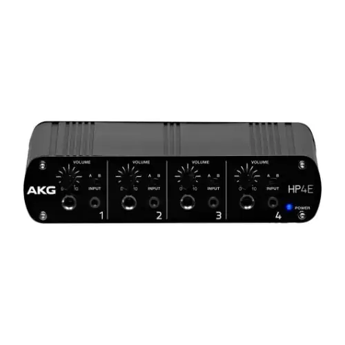 AKG HP4E 4-Channel Headphones Amplifier sku number 3450H00010