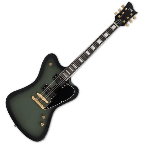 ESP LTD Bill Kelliher Sparrowhawk Guitar Military Green Sunburst Satin sku number LSPARROWHAWKMGSBS