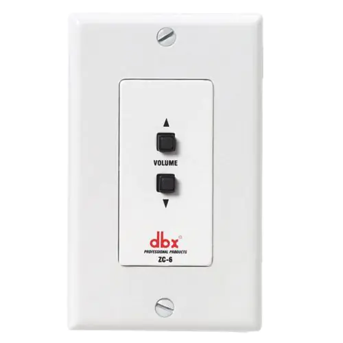 dbx ZC6 Wall-Mounted Zone Controller sku number DBXZC6V