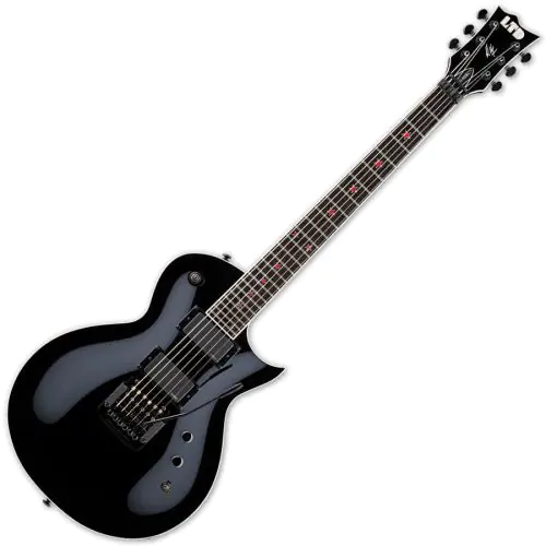 ESP LTD JH-600EC Jeff Hanneman Electric Guitar in Black B-Stock sku number LJH600EC.B