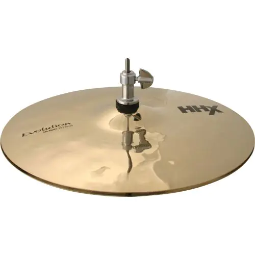 Sabian 13" HHX Evolution Hi-Hats Brilliant Finish sku number 11302XEB