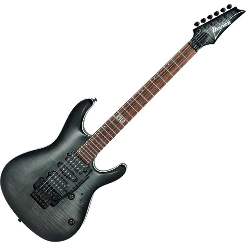 Ibanez Kiko Loureiro Signature KIKO10BP Electric Guitar Transparent Gray Burst sku number KIKO10BPTGB