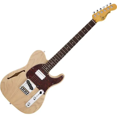 G&L Tribute ASAT Classic Bluesboy Semi-Hollow Electric Guitar Blonde sku number TI-ACB-S24R37R43