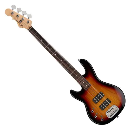 G&L Tribute L-2000 Left-Handed Electric Bass 3-Tone Sunburst sku number TI-L20-120L20R00