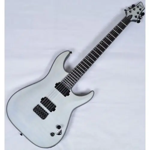 Schecter KM-6 Keith Merrow Electric Guitar Trans White Satin sku number SCHECTER242