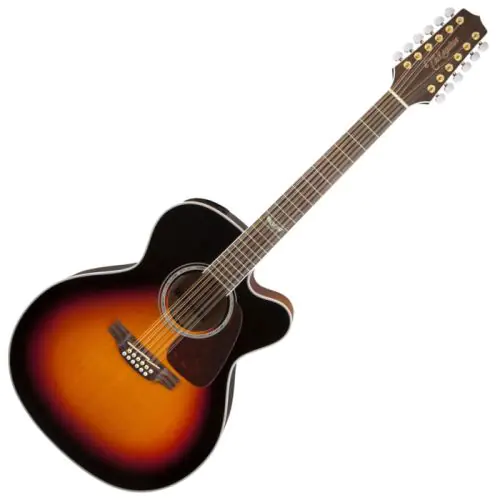 Takamine GJ72CE-12BSB 12 String Acoustic Guitar Brown Sunburst B-Stock sku number TAKGJ72CE12BSB.B
